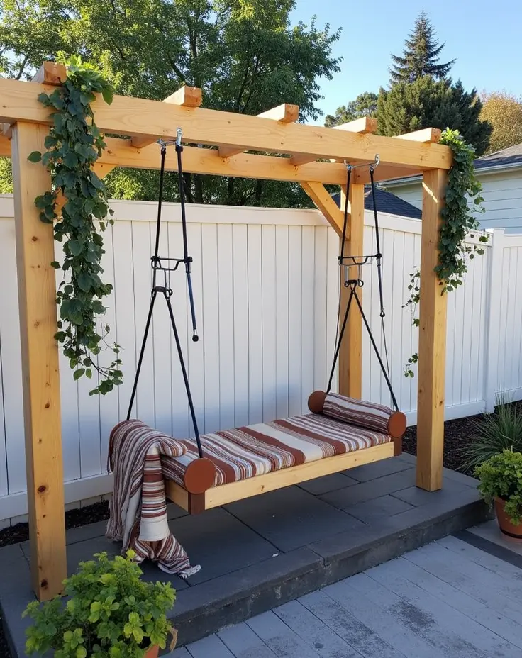 Transform Your Outdoor Space with Pergola Swings