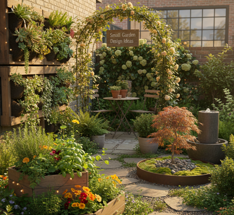 Transform Your Small Garden Corners Into Paradise