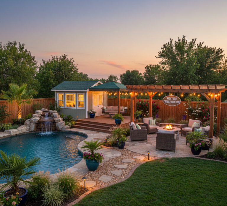 Transform Your Backyard Into A Stunning Retreat