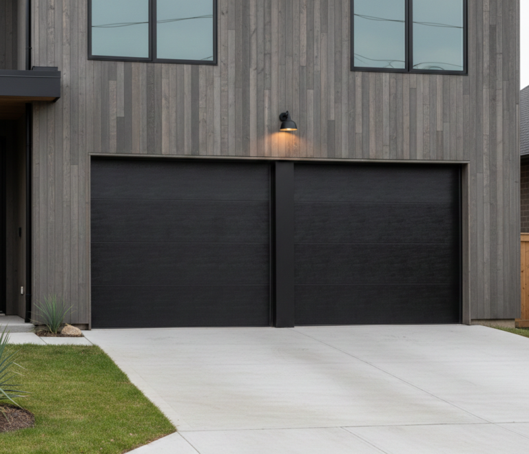 Transform Your Home with Black Garage Doors