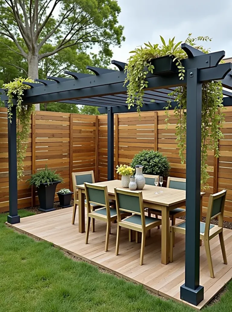 Transform Your Outdoor Space with Stylish Pergolas