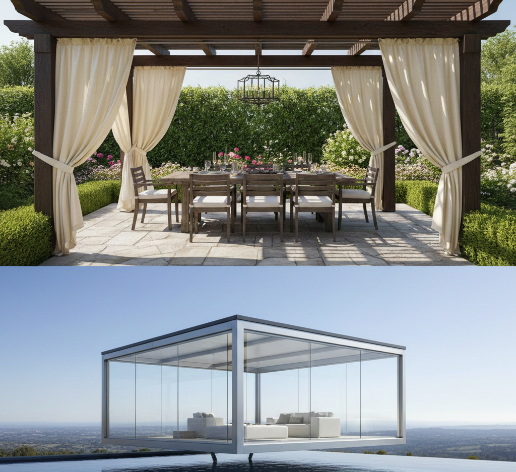 Floating Pergola