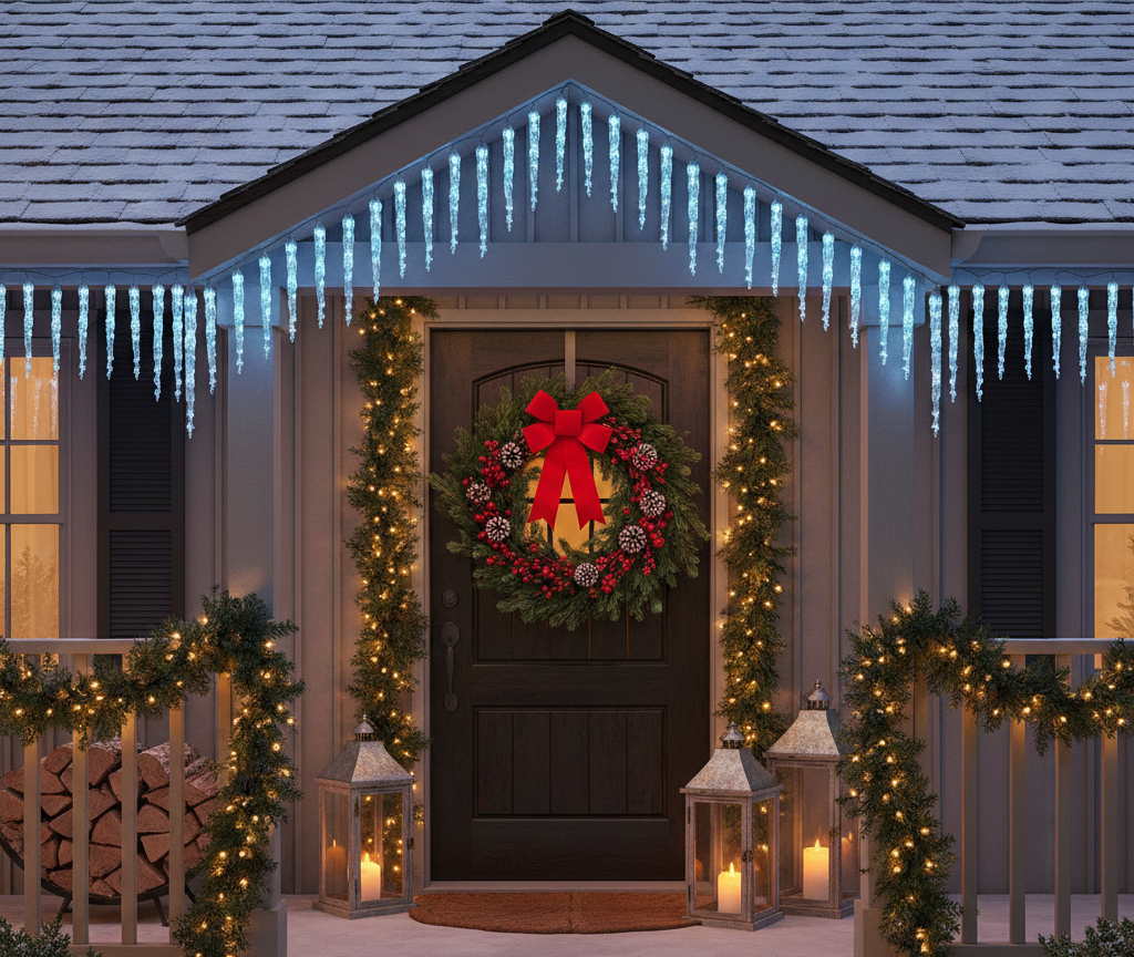 Icicle Lights for a Winter Wonderland