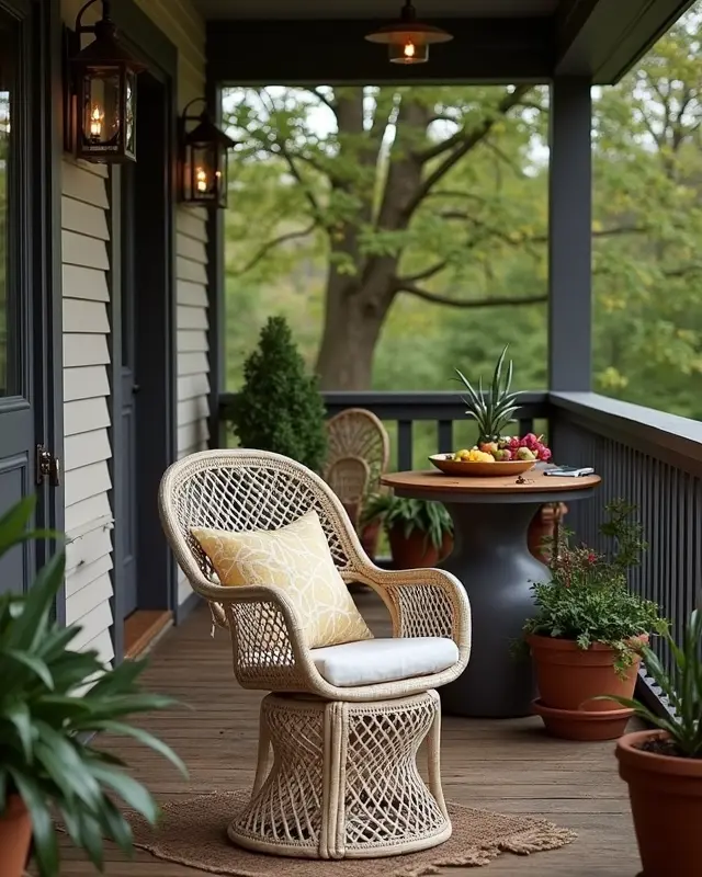 Transform Your Back Porch with Boho Style