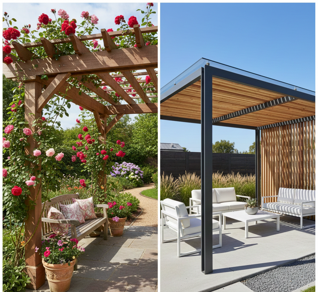 Modern Minimalist Pergola
