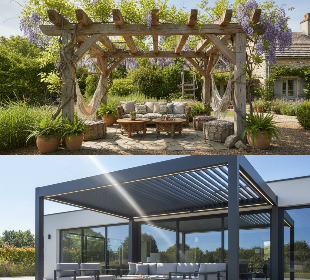 Open Beams in Natural Finish