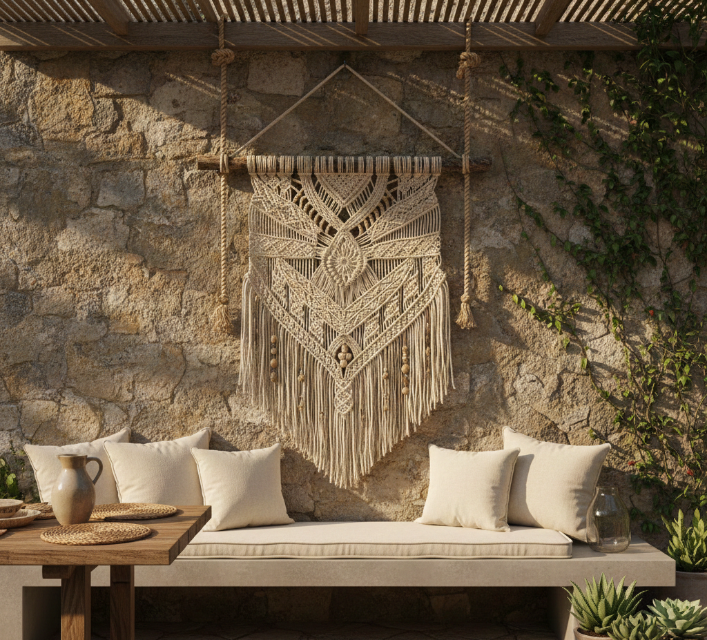 Outdoor Woven Wall Hangings