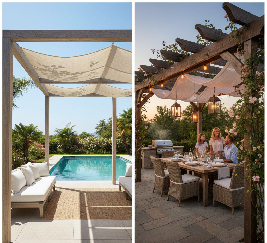 Pergola for Outdoor Dining