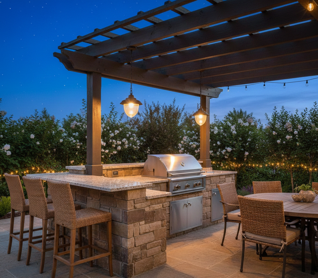 The Classic Patio Kitchen