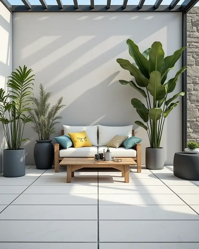 Transform Your Outdoors with White Patio Tiles