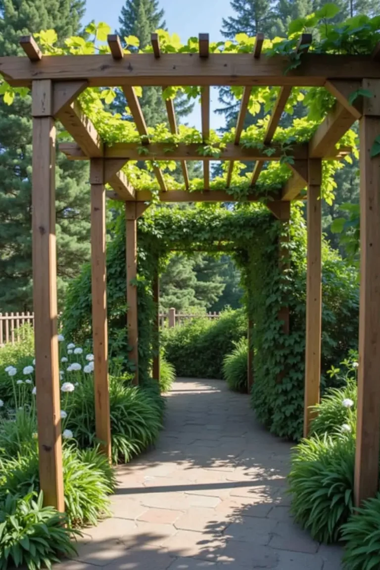 Transform Your Garden With These 20 DIY Pergolas