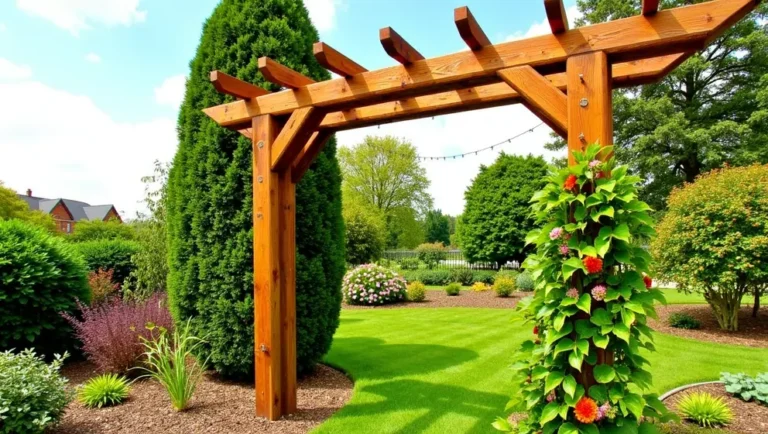 Create Your Own Stunning Fall Garden Arbor