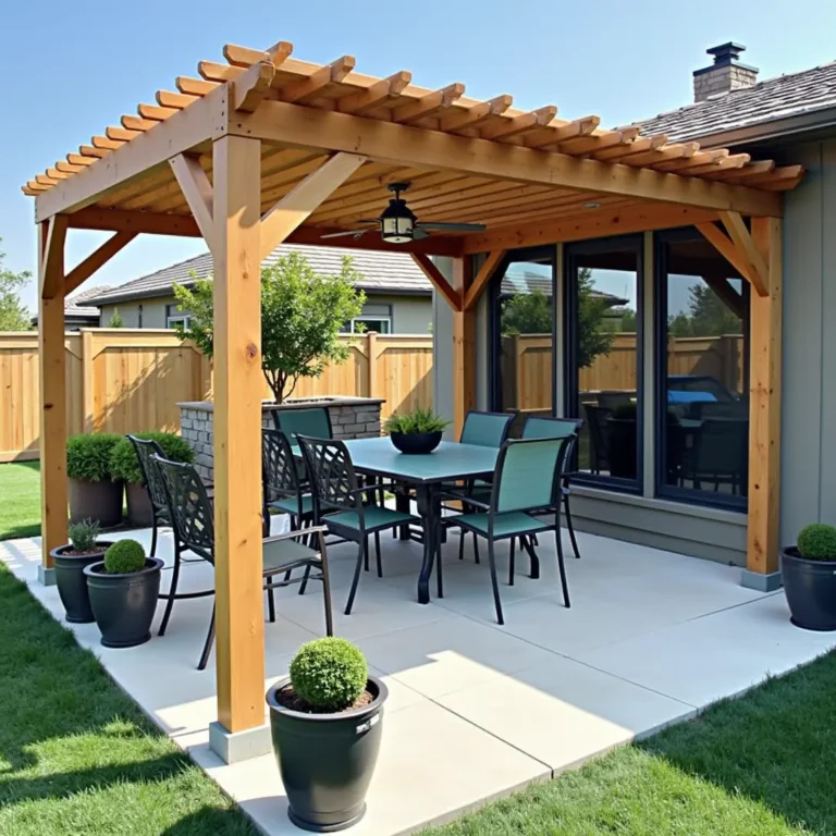 Transform Your Backyard with Simple Pergolas Today